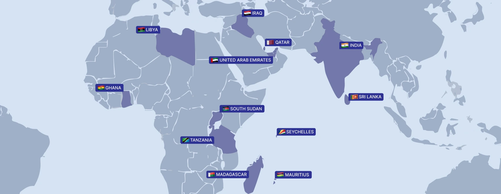 Our Presence Map